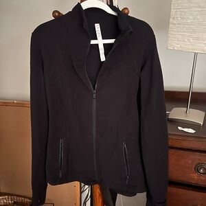 lululemon athletica Black Bomber Jacket